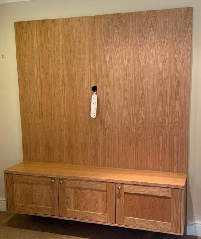 Bespoke Media Wall Cheshire