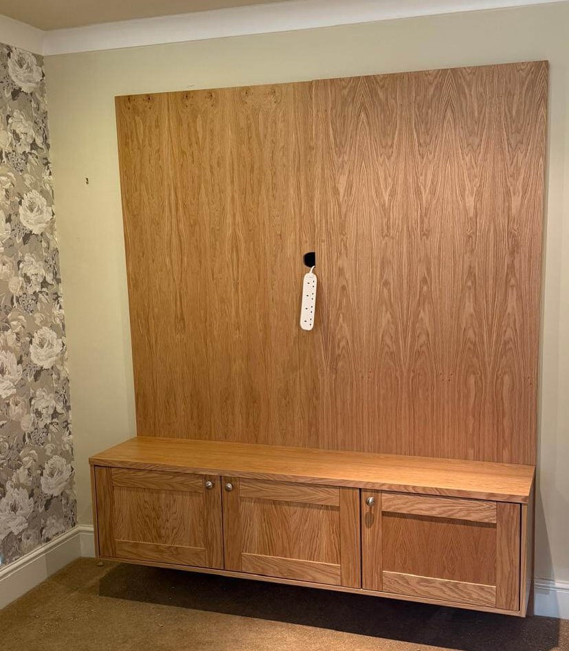 Bespoke Media Wall Cheshire